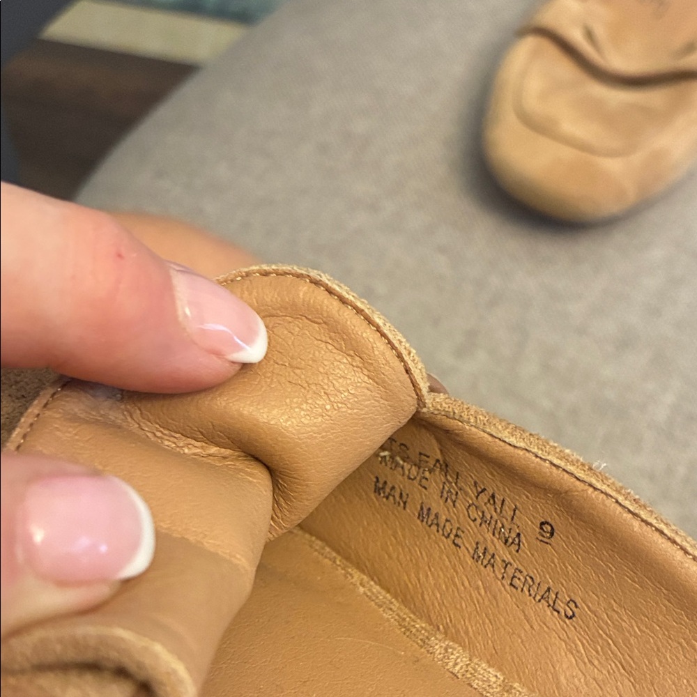 Boutique Tan Suede Mules - Picture 4 of 5